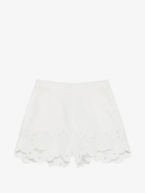 ZIMMERMANN Kids Awaken broderie-anglaise scalloped shorts