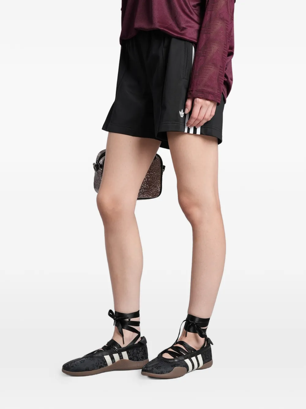 adidas Firebird shorts Zwart