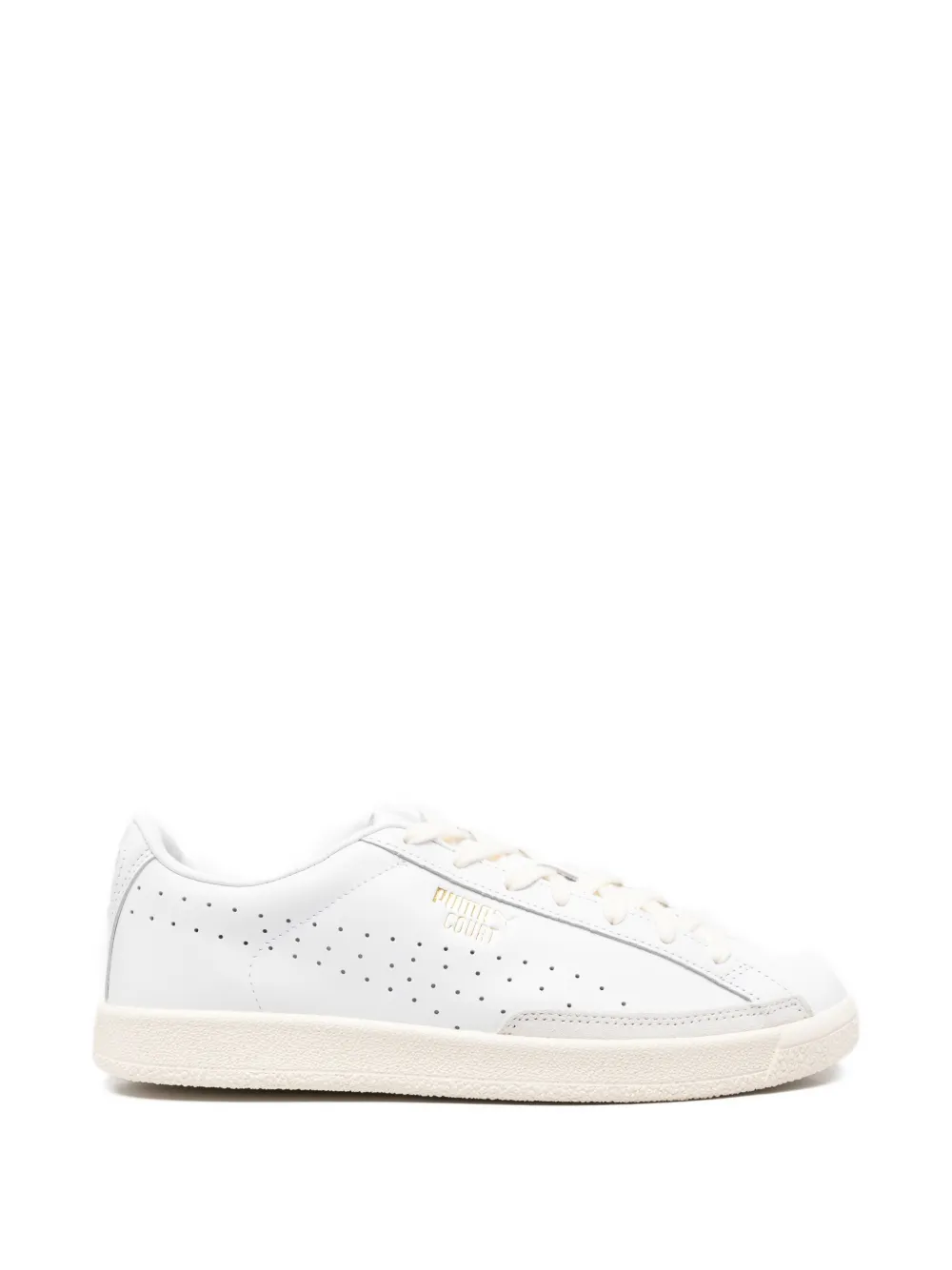PUMA Court perforated sneakers - Bianco