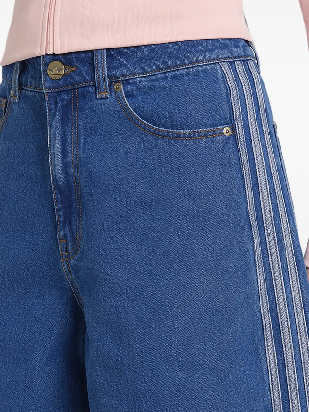 adidas Firebird shorts Blauw