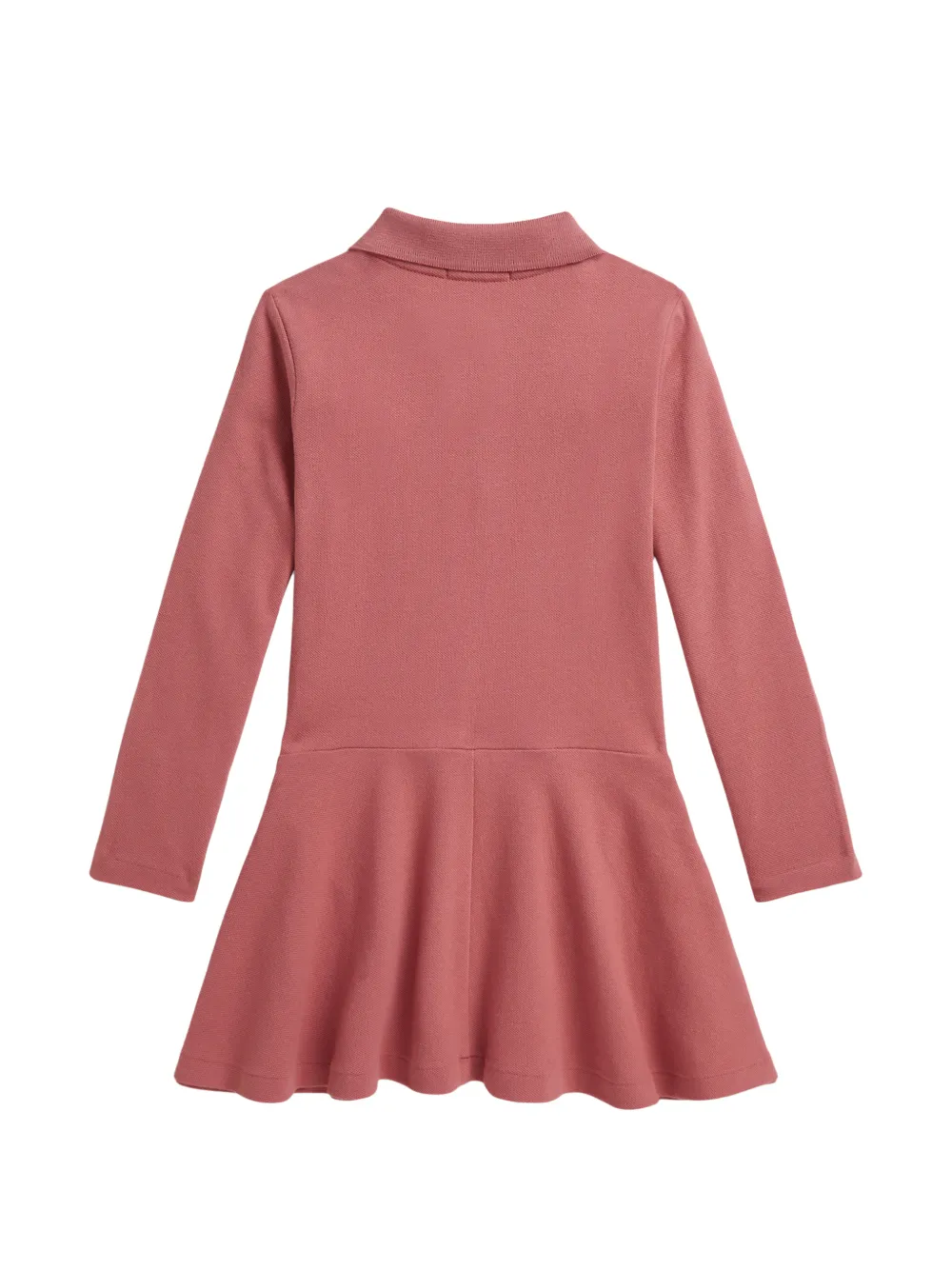 POLO RALPH LAUREN KIDS Stretch polojurk met mesh Roze