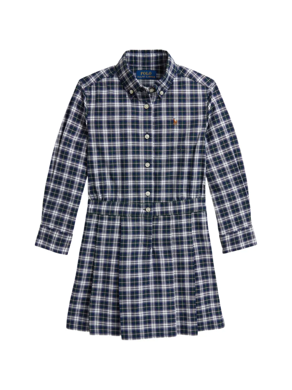POLO RALPH LAUREN KIDS Chemisier a quadri - Blu