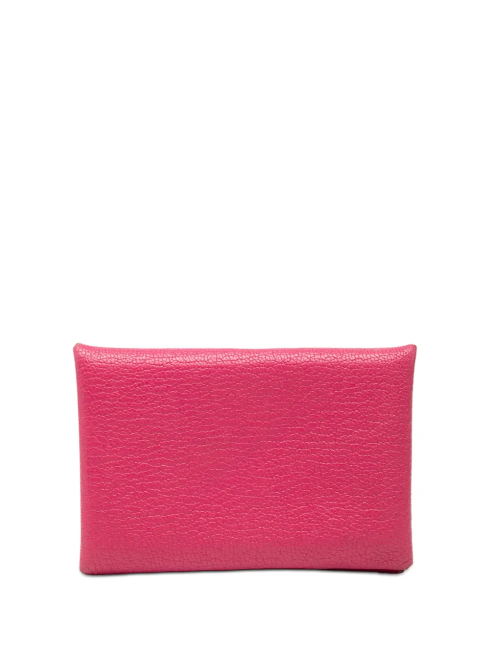 Hermès Pre-Owned 2009 Chevre Mysore Calvi card holder - Rosa