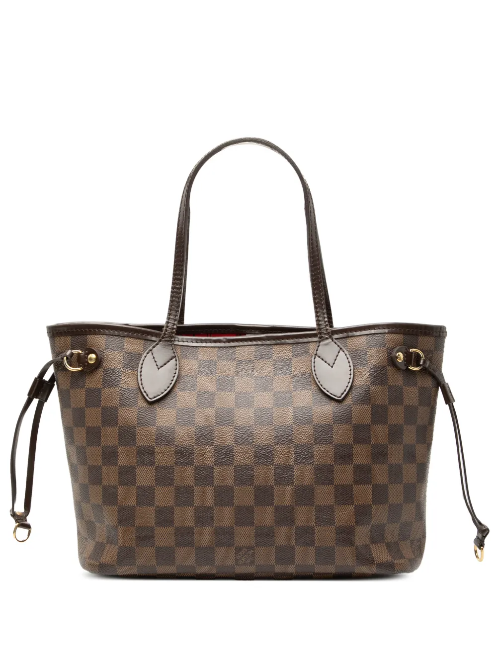 Louis Vuitton Pre-Owned 2008 Damier Ebene Neverfull PM tote bag - Braun