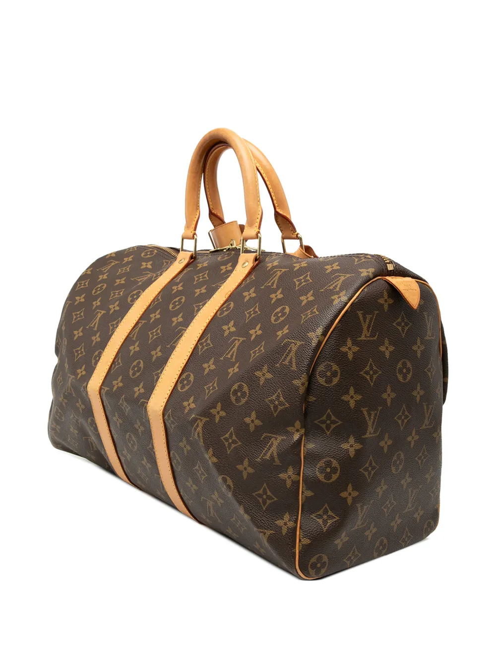  Louis Vuitton Pre-owned 2000 Monogram Keepall 45 Travel Bag - Brown 