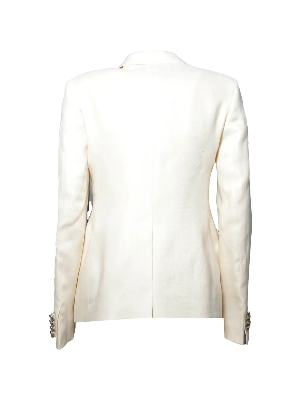 Tagliatore Peak-lapel Single-breasted Blazer in Neutrals, view 2