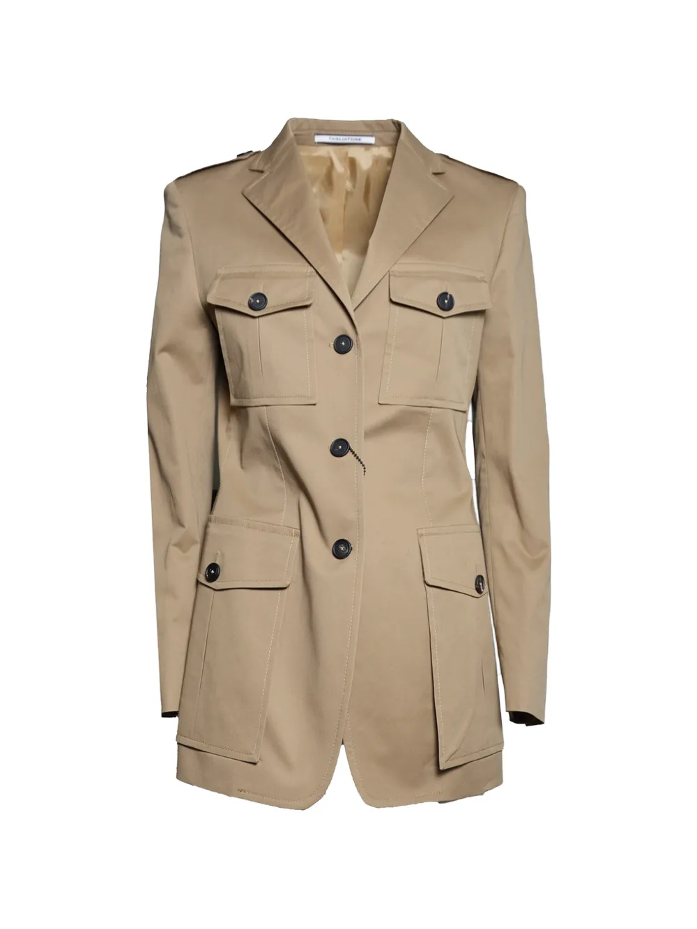 Tagliatore multi-pocket epaulette jacket - Toni neutri