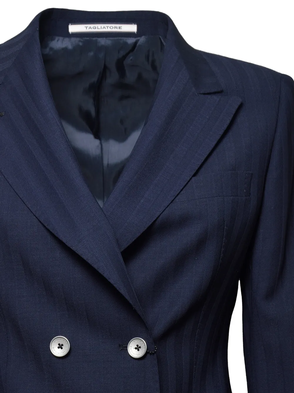 Tagliatore Blazer met dubbele rij knopen Blauw
