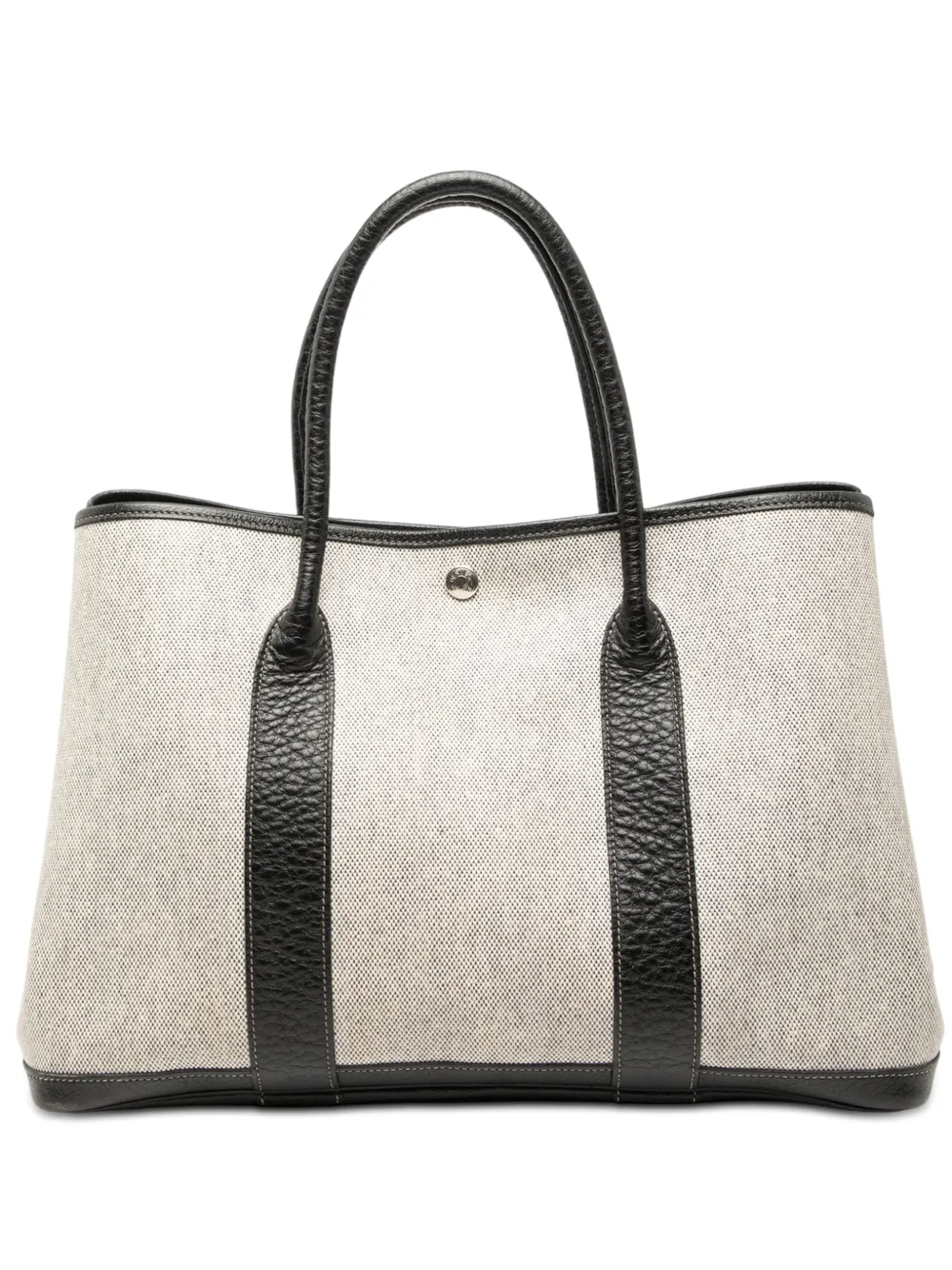 Hermès Pre-Owned 2002 Toile and Negonda Garden Party 36 tote bag - Grigio