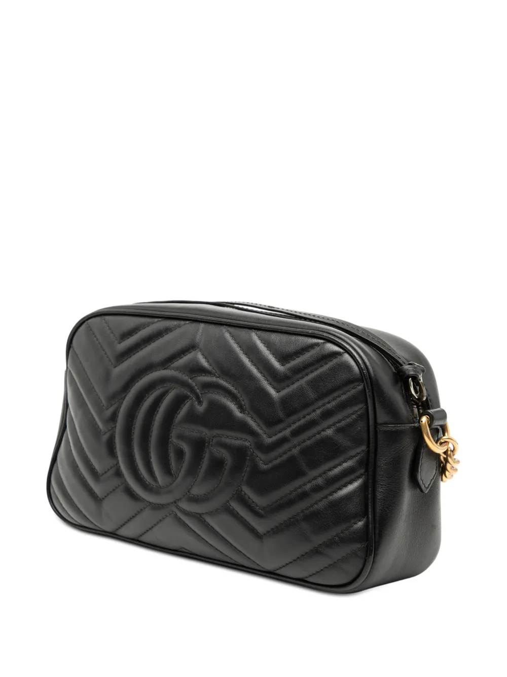 2016-2025 Small Gg Marmont Matelasse Leather Crossbody Bag