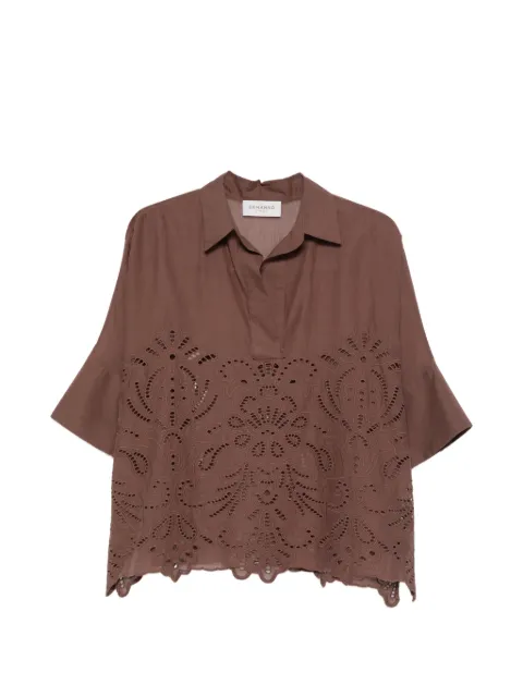 ERMANNO FIRENZE  broderie-anglaise top