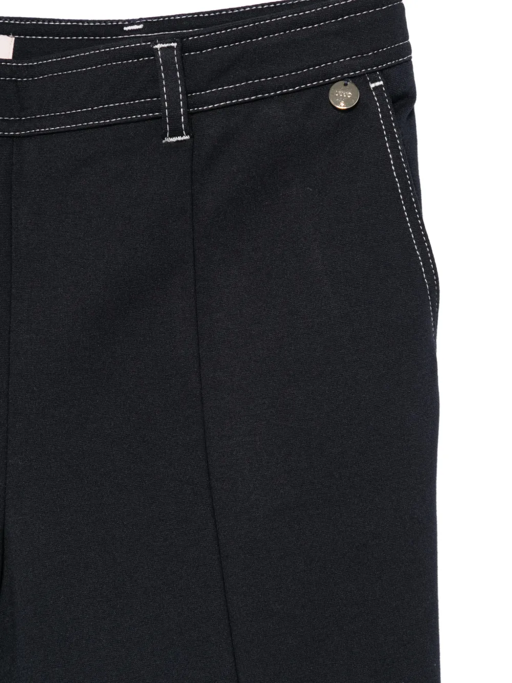  Liu Jo Topstitching Trousers - Blue 