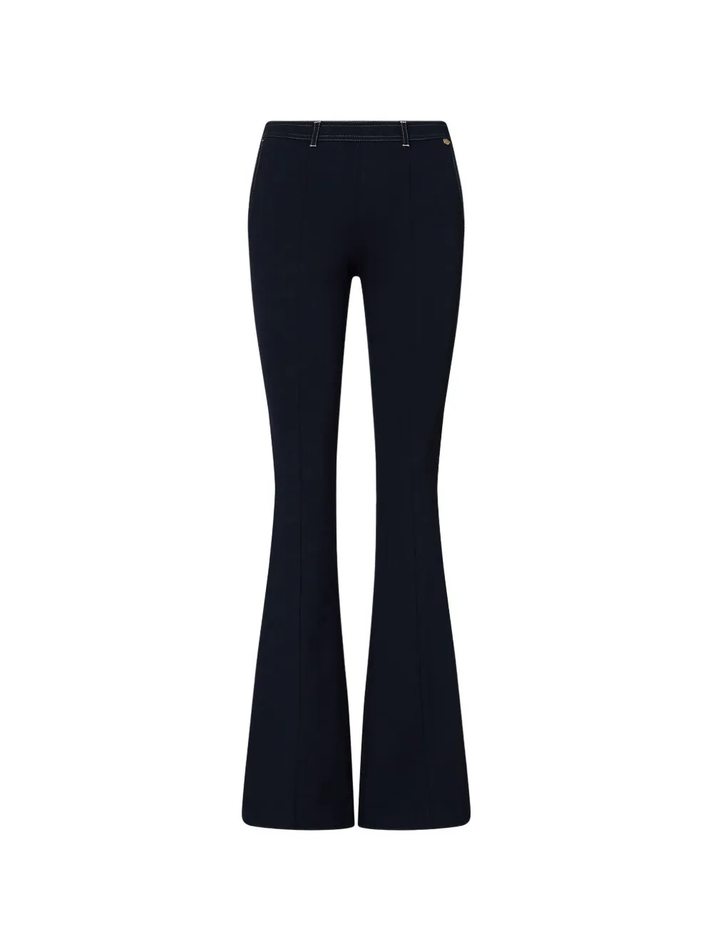 LIU JO Flared jersey broek Blauw