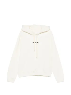 ジルサンダー パーカー ホワイト ストレッチ JIL SANDER（ジル・サンダー）パーカー - FARFETCH