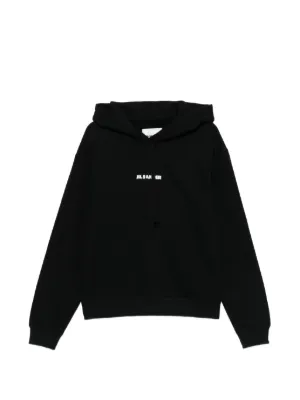 Marni fur-hood Sweatshirt | Black | FARFETCH