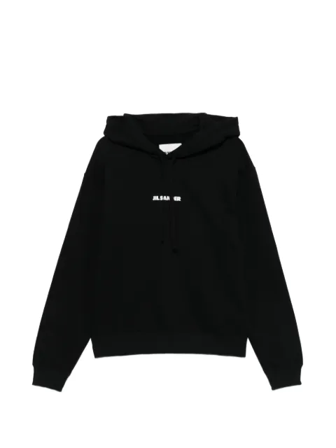 Jil Sander logo-print hoodie