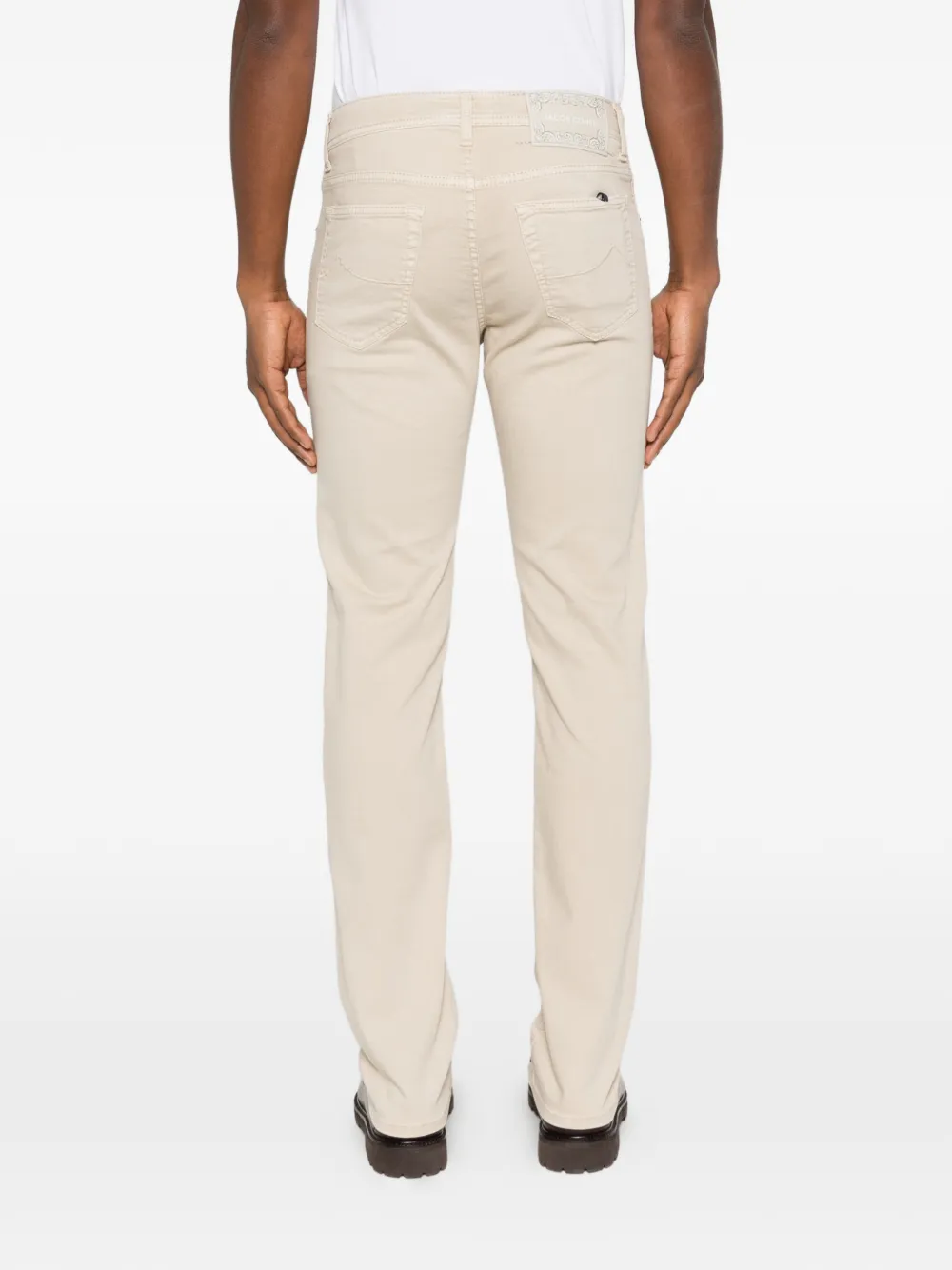 Jacob Cohën Jeans met vijf zakken Beige