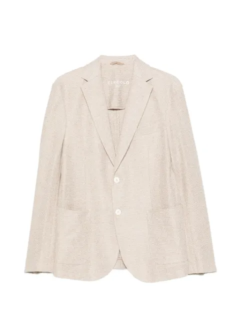 Circolo 1901 chaqueta de lino con botones