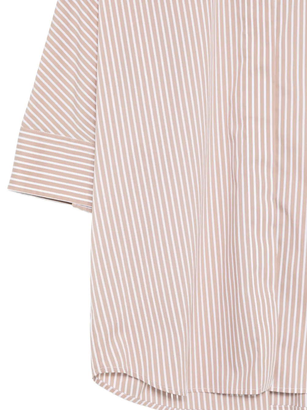  Xacus Striped Shirt - Brown 