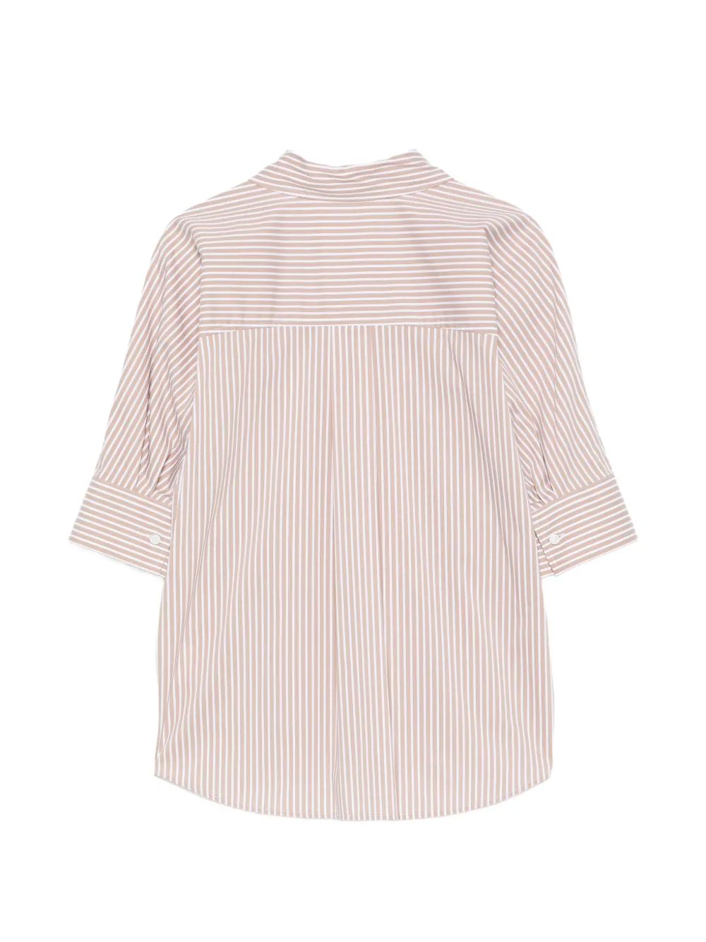  Xacus Striped Shirt - Brown 