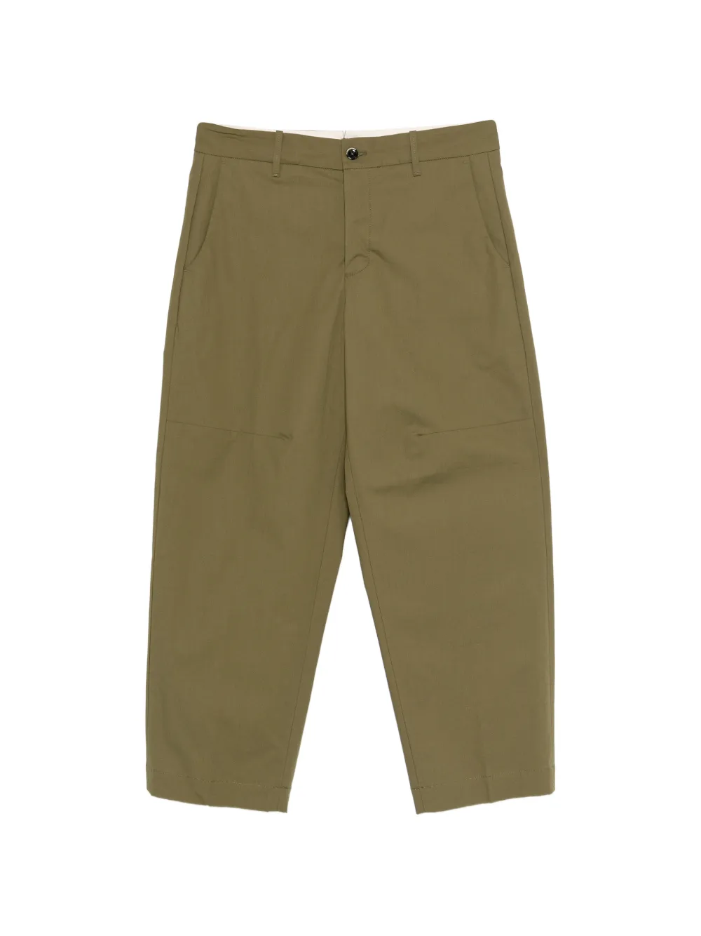 Nine In The Morning Franco belt-loop trousers - Verde