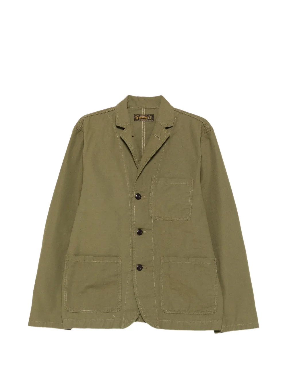 CHESAPEAKES notched-lapels patch-pocket jacket - Verde
