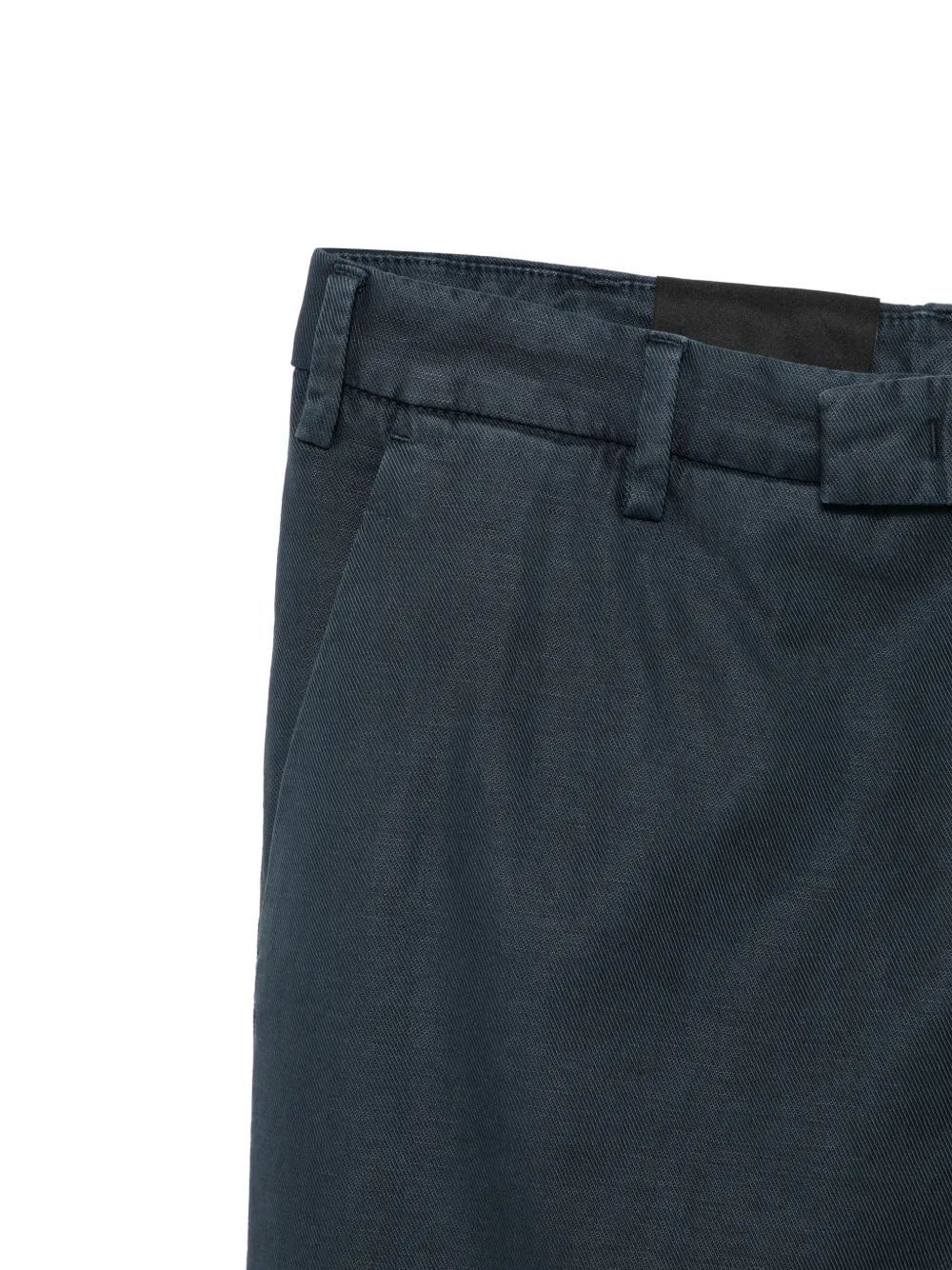 Michael Coal Belt-loop Trousers In Blue