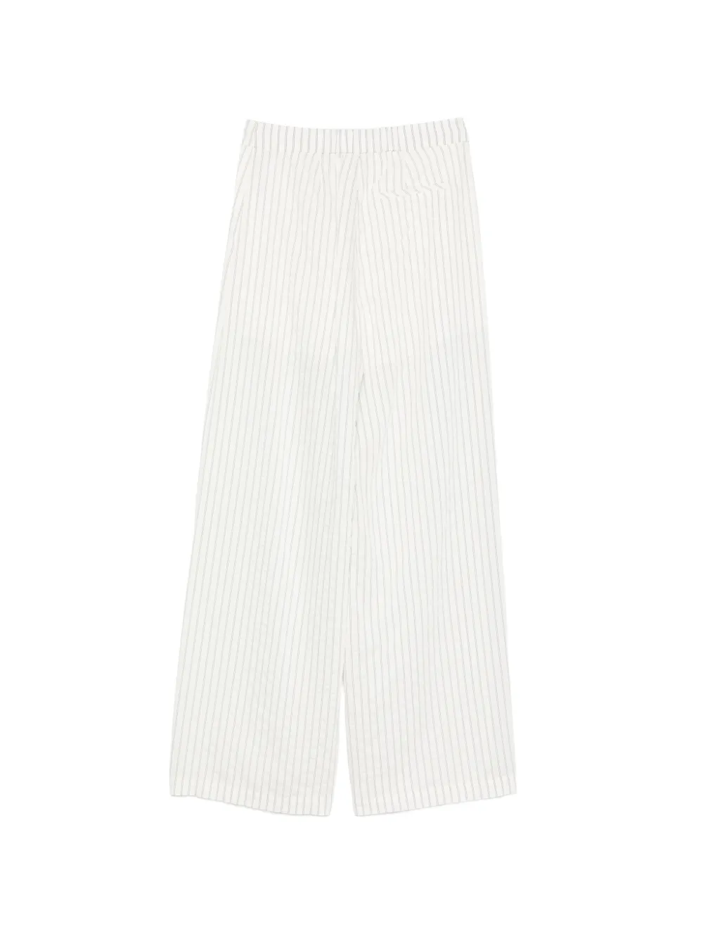 LIU JO Gestreepte broek Wit