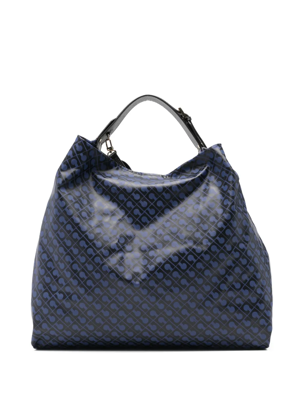 Gherardini Amazonnia in Odyssey patterned shoulder bag - Nero