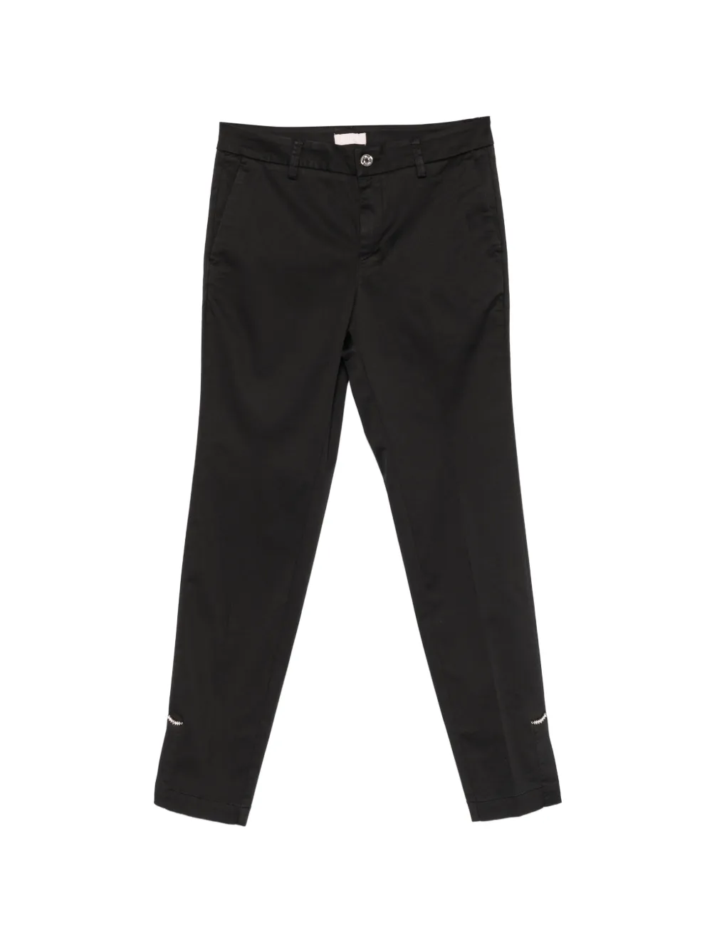 LIU JO embellishment trousers - Nero