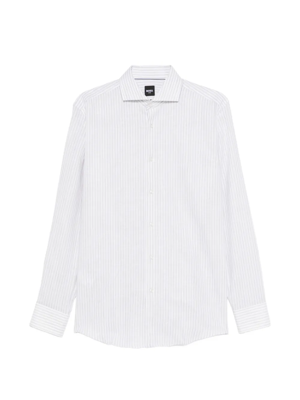 BOSS H-Hank striped shirt - Toni neutri