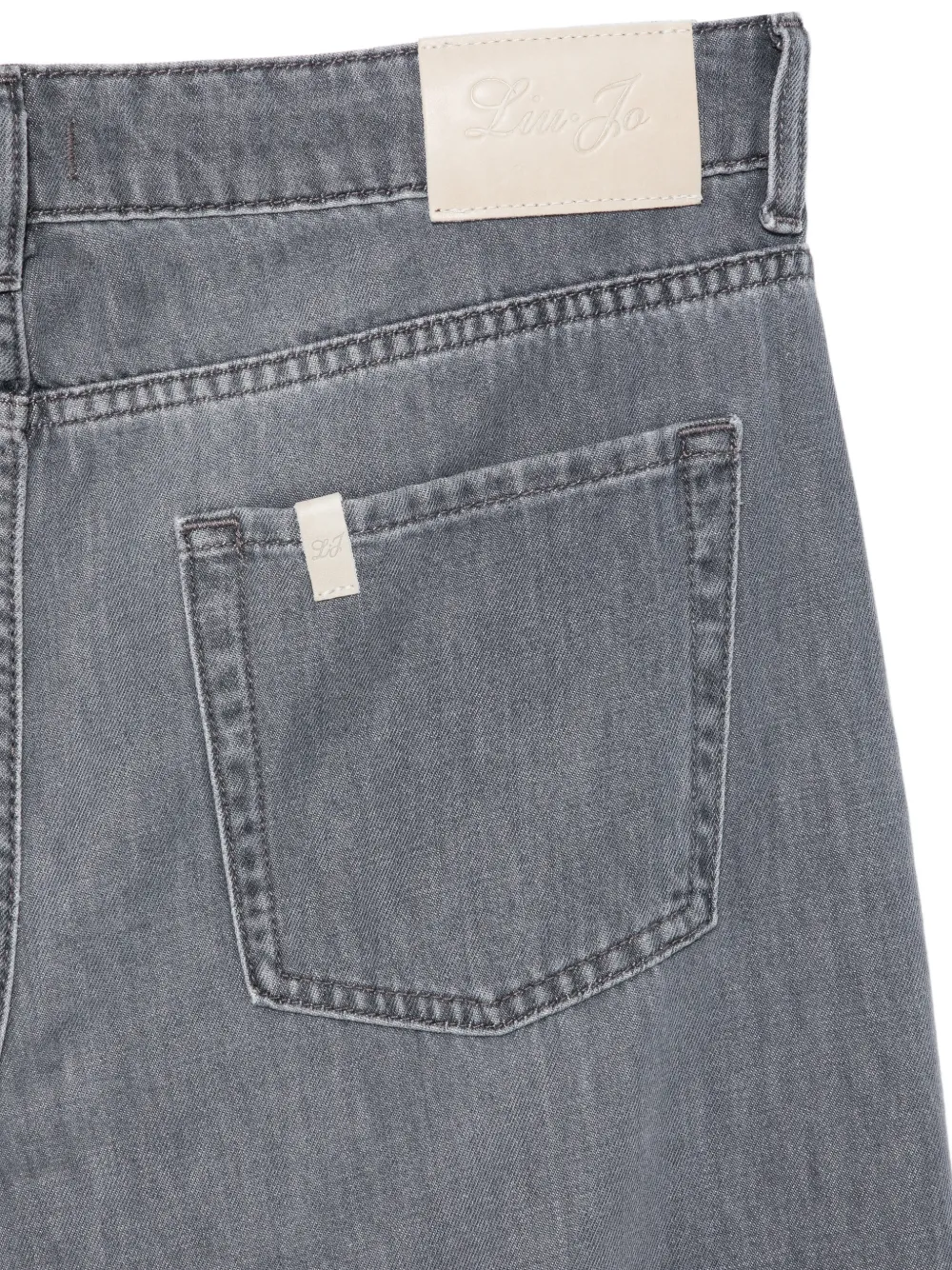 LIU JO Cropped jeans Grijs