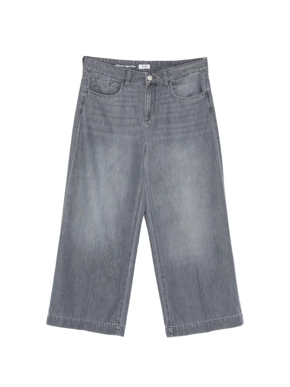 LIU JO cropped jeans - Grigio
