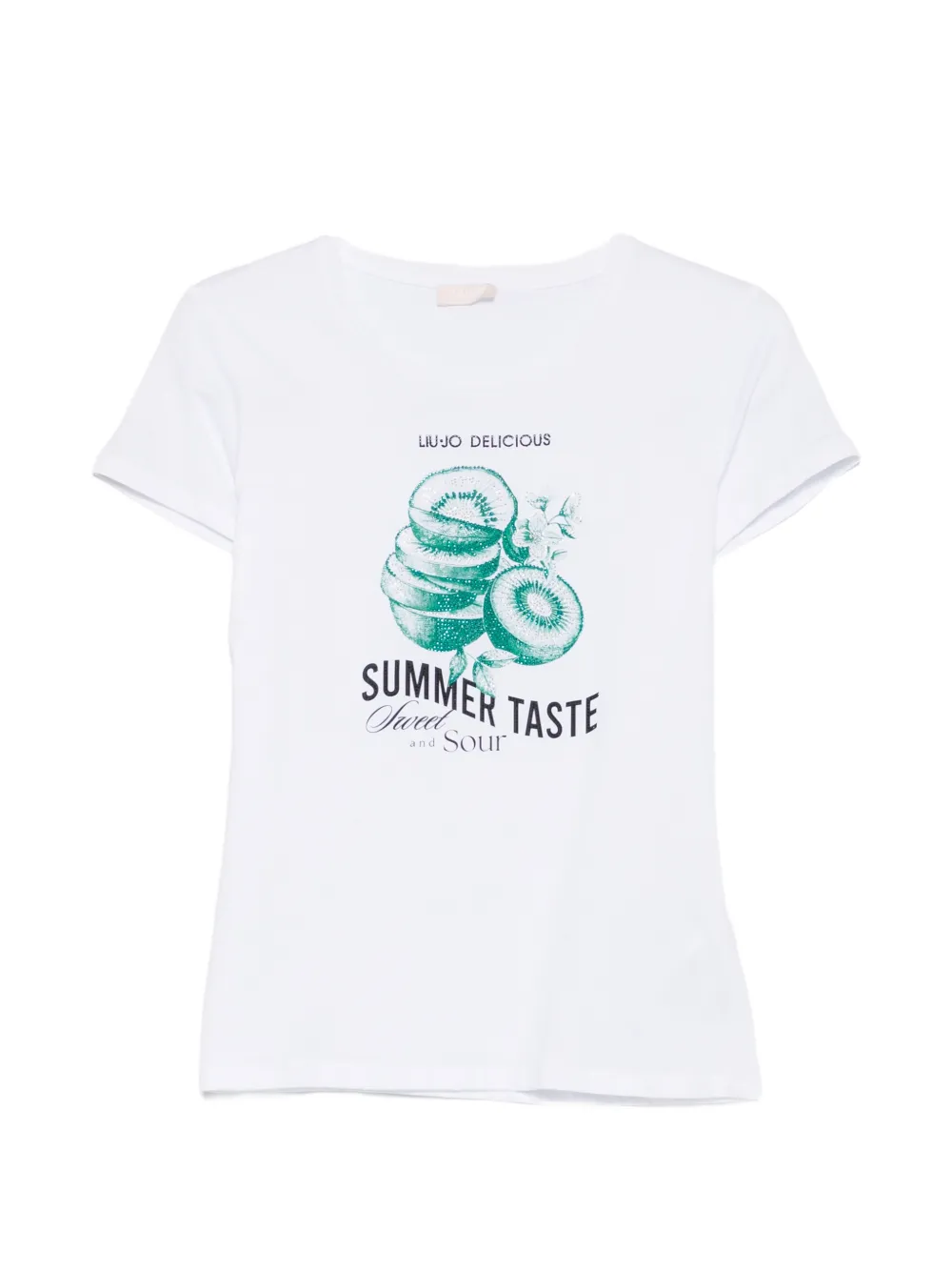 LIU JO T-Shirt mit Print - Weiß
