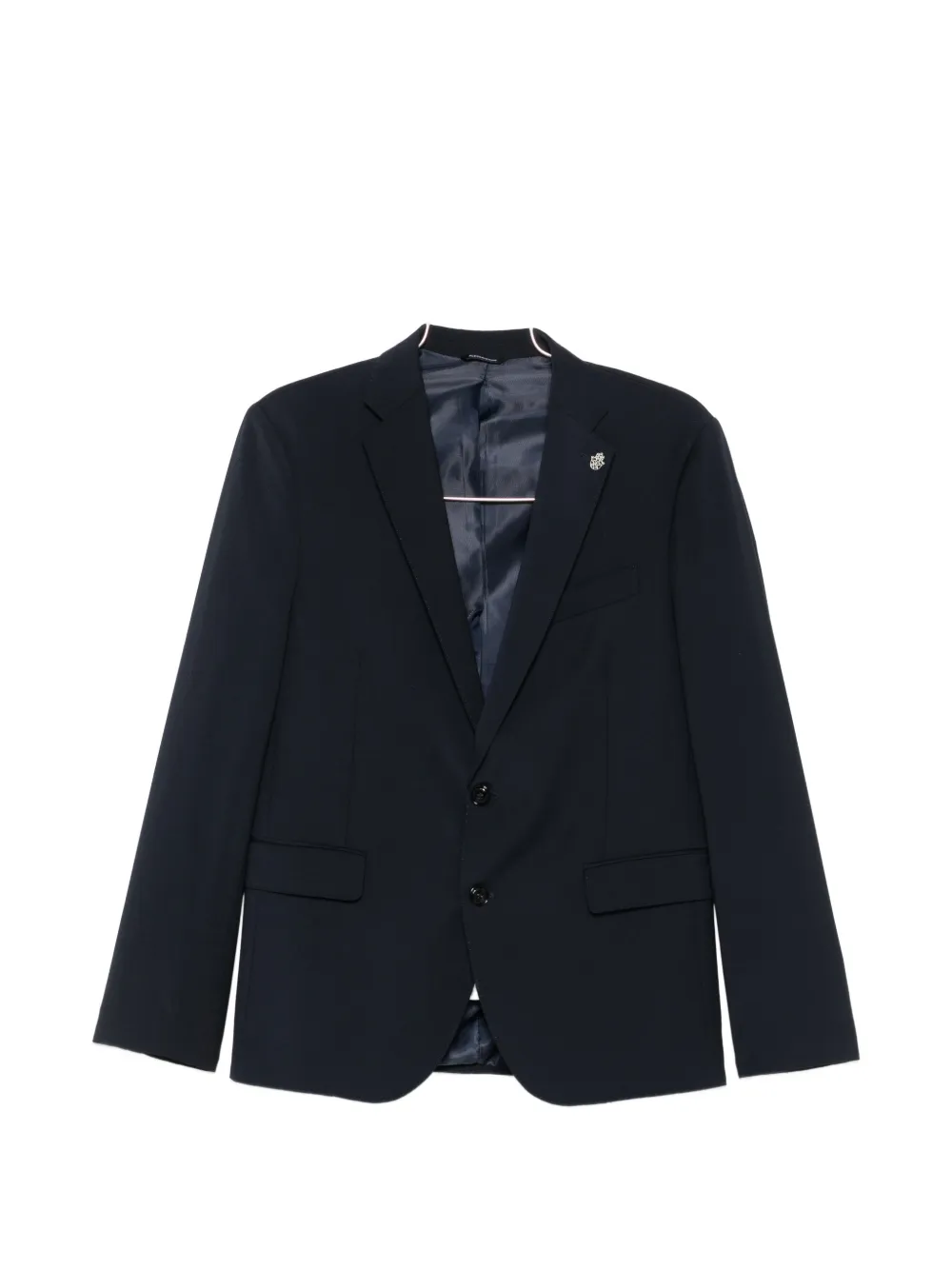 Daniele Alessandrini notched-lapel single-breasted suit - Blu