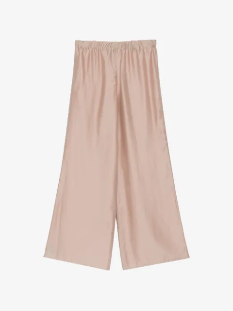 Seventy elasticated-waistband wide-leg trousers