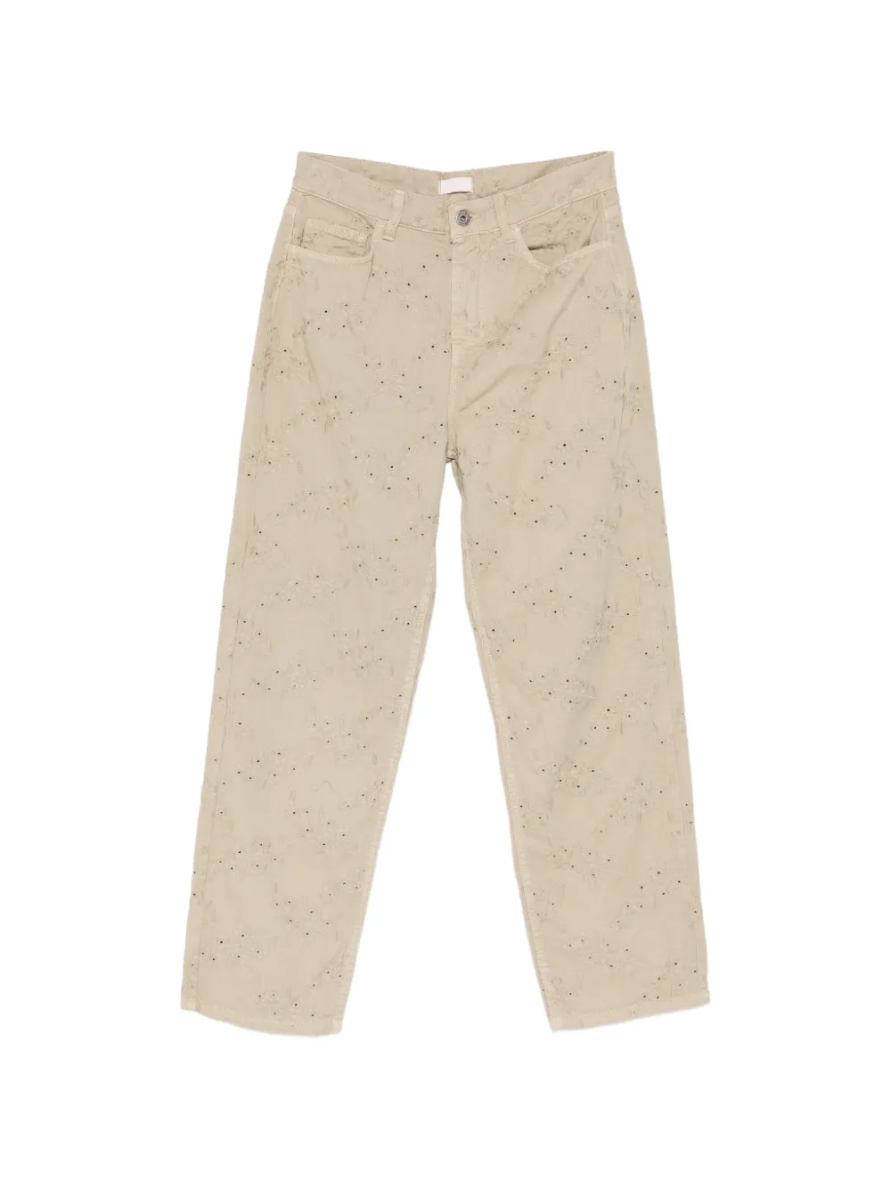 LIU JO floral trousers - Toni neutri