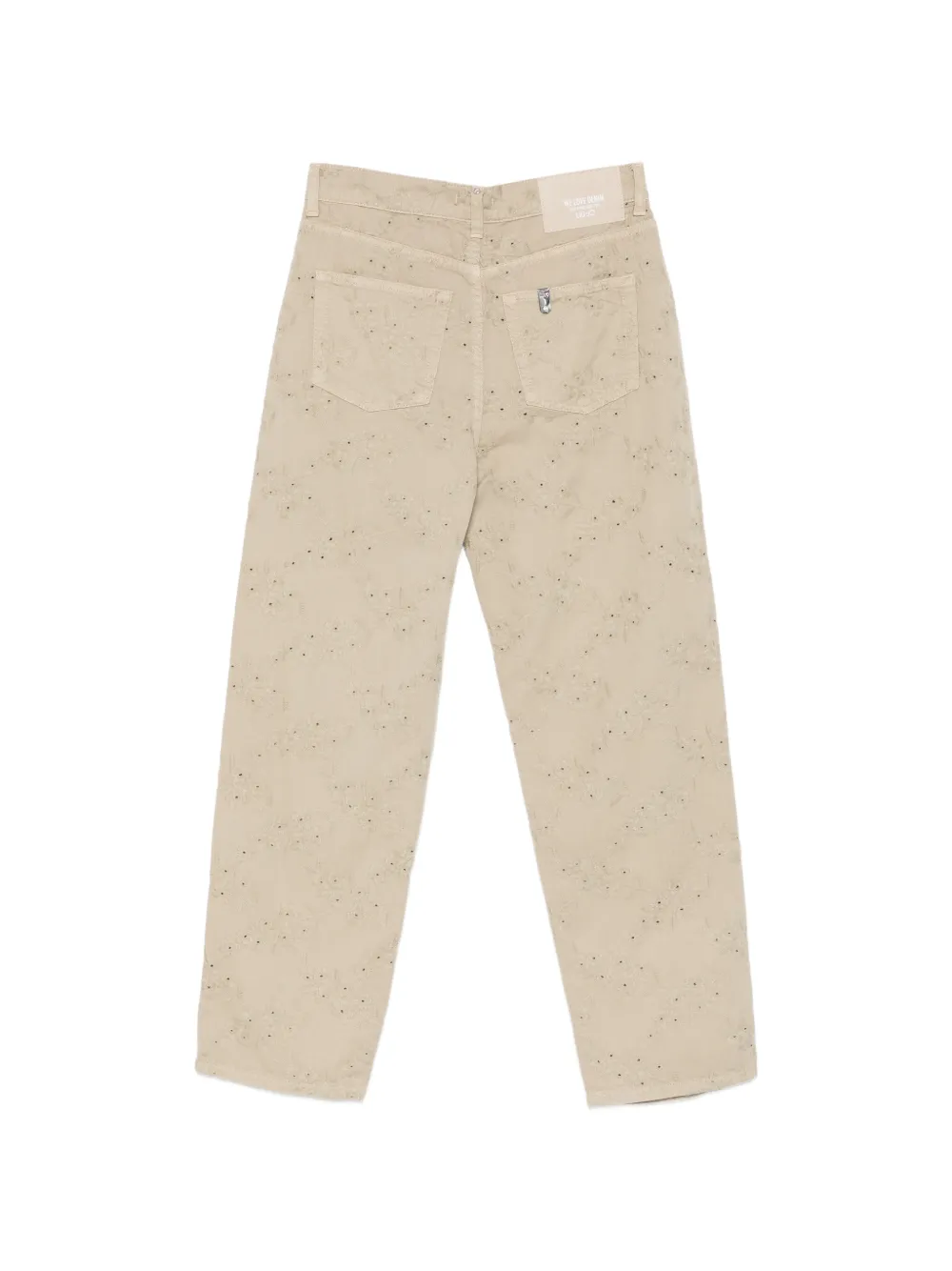  Liu Jo Floral Trousers - Neutrals 