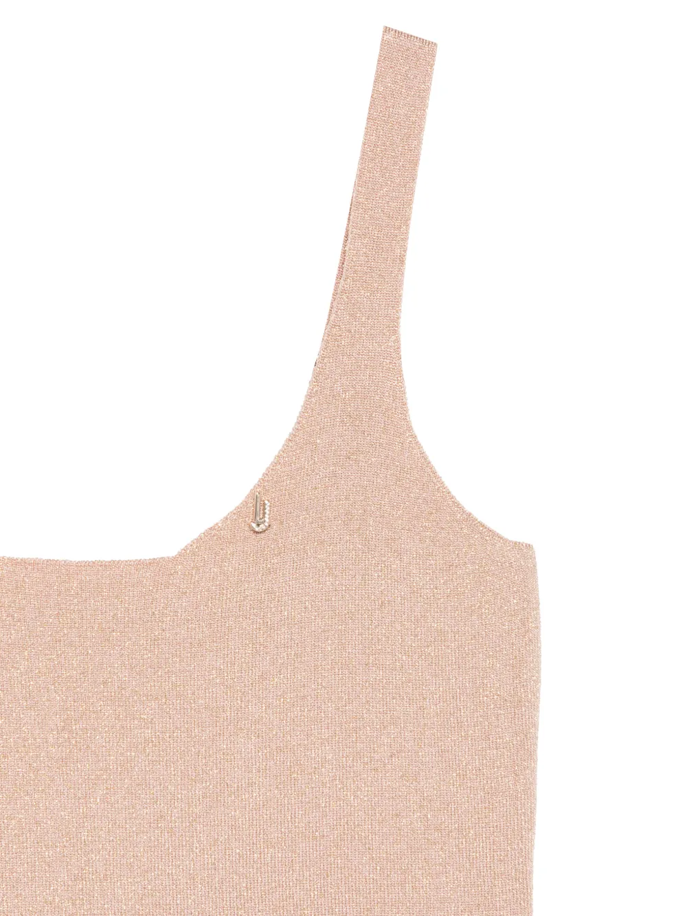  Liu Jo Square-neck Tank Top - Neutrals 