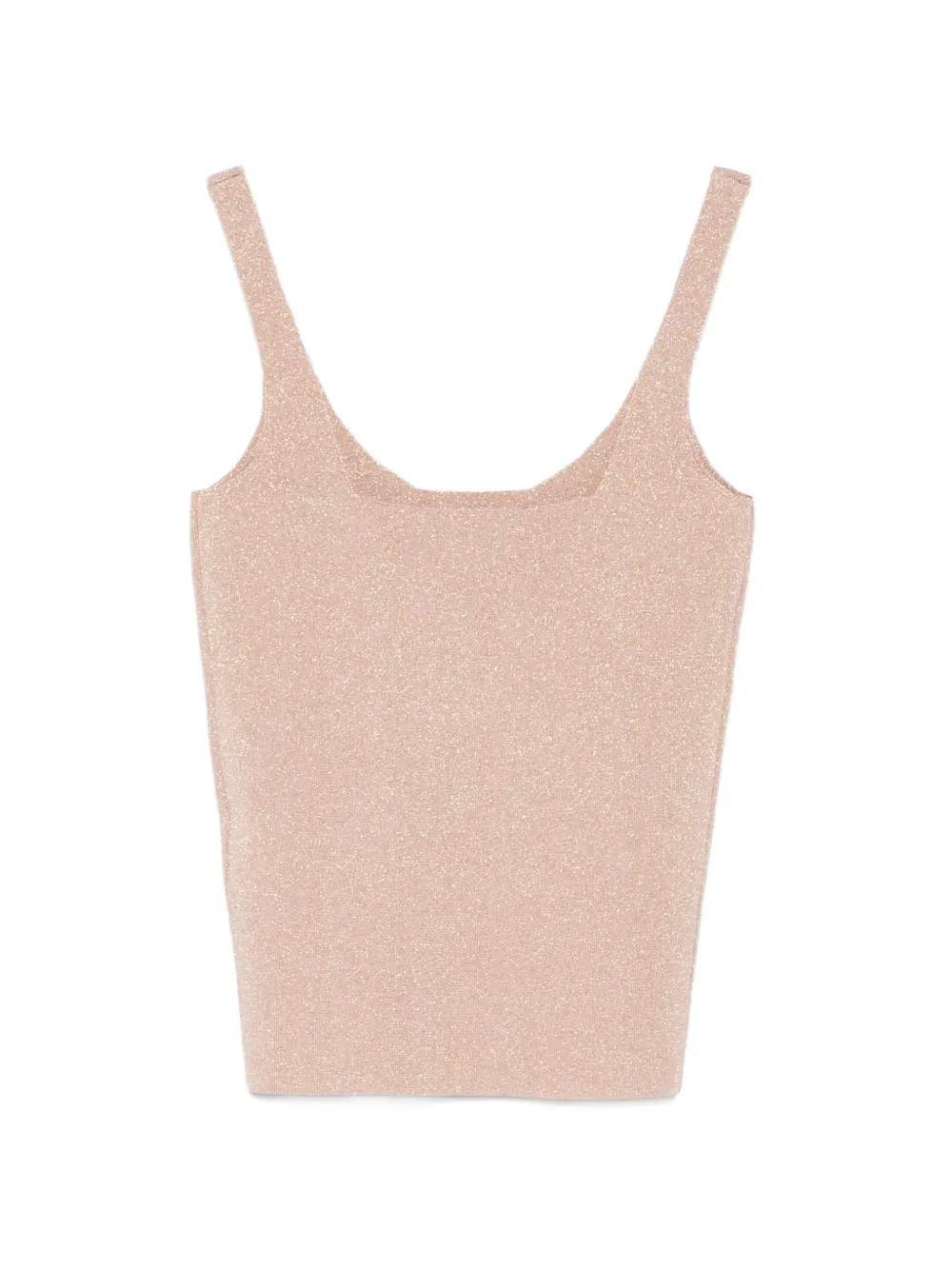  Liu Jo Square-neck Tank Top - Neutrals 