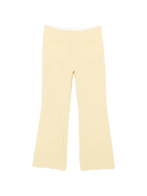 Semicouture flared trousers
