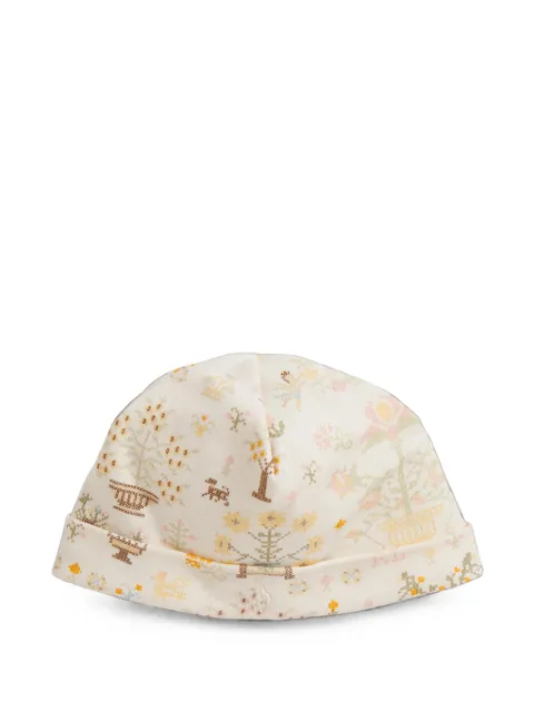 POLO RALPH LAUREN KIDS Polo Bear cotton interlock beanie