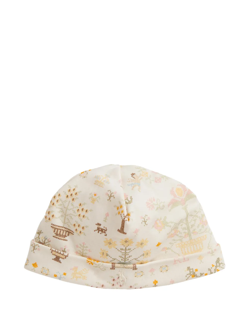 POLO RALPH LAUREN KIDS Polo Bear cotton interlock beanie - Toni neutri