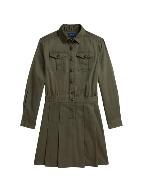 POLO RALPH LAUREN KIDS pleated dress