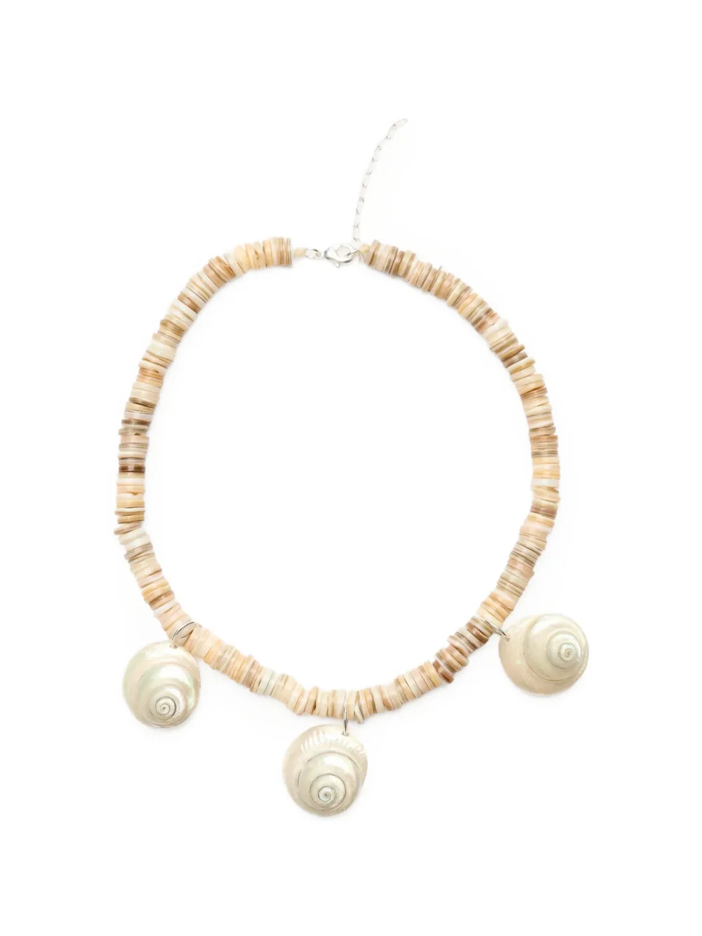 Baobab Collana Salina con perline - Toni neutri