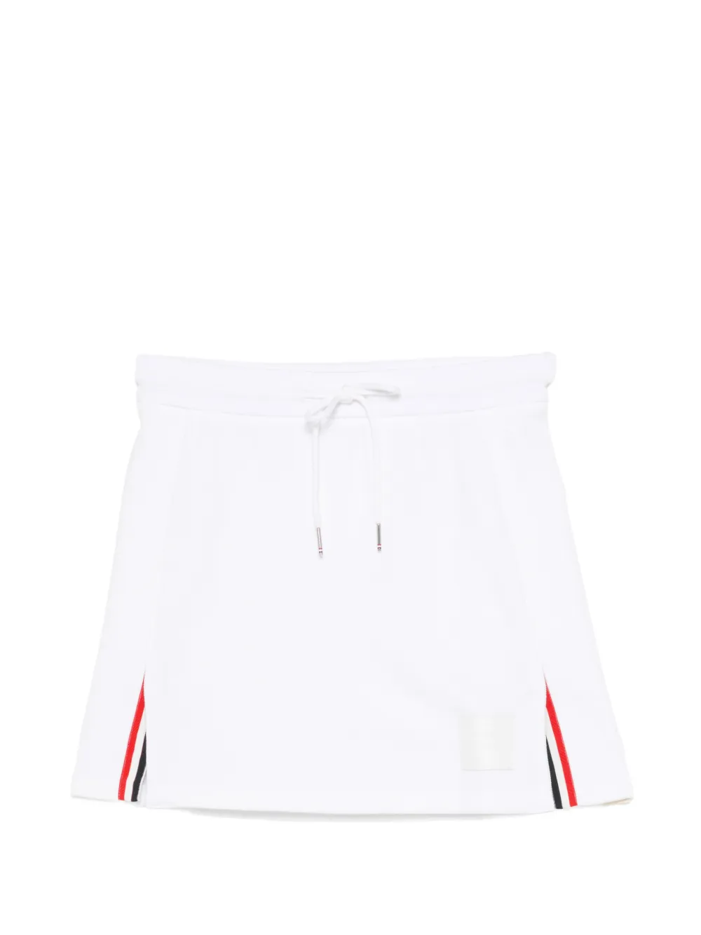 Thom Browne Classic Loopback mini skirt - Bianco