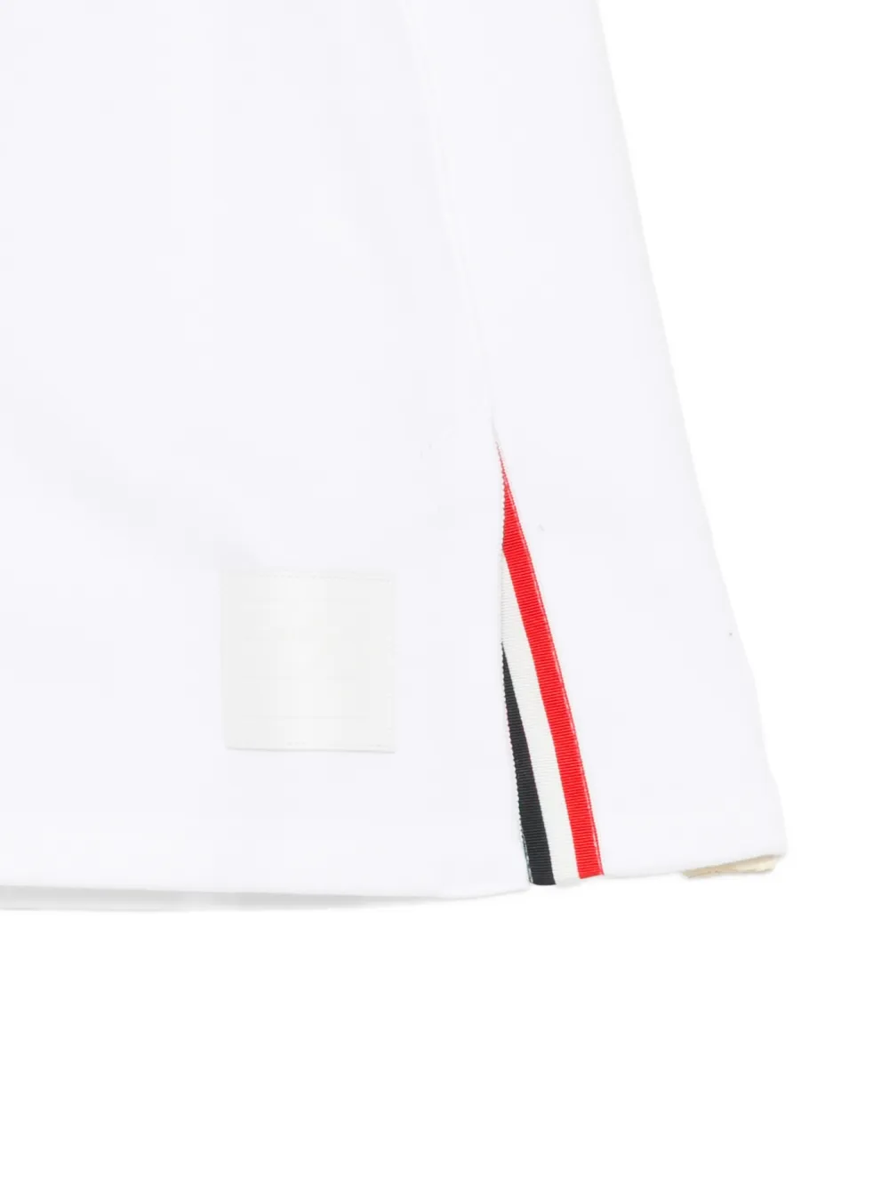  Thom Browne Minifalda Classic Loopback - Blanco 