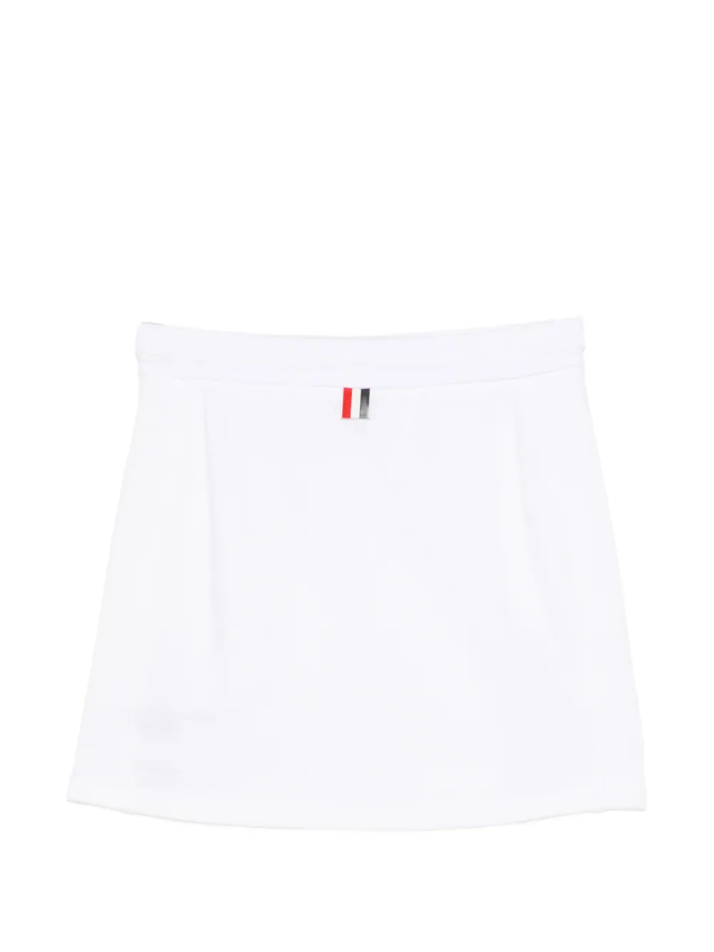  Thom Browne Minifalda Classic Loopback - Blanco 
