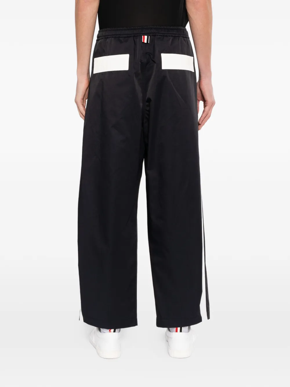 Thom Browne Poly Tech trainingsbroek Blauw