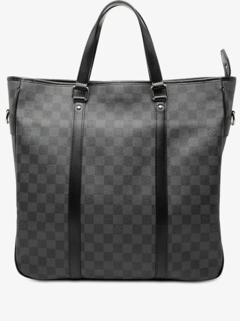 Louis Vuitton Pre-Owned bolsa satchel Damier Graphite Tadao 2009